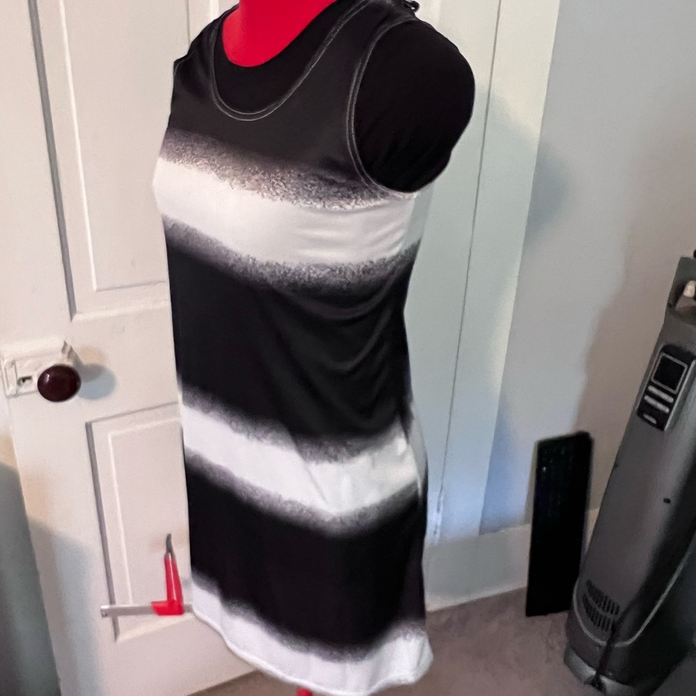 Black and White Dress